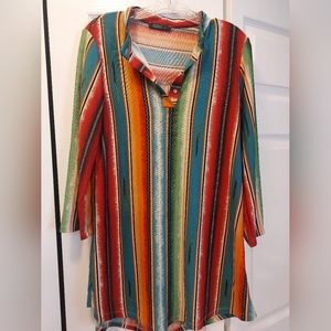 Fashion express three-quarter sleeve dress